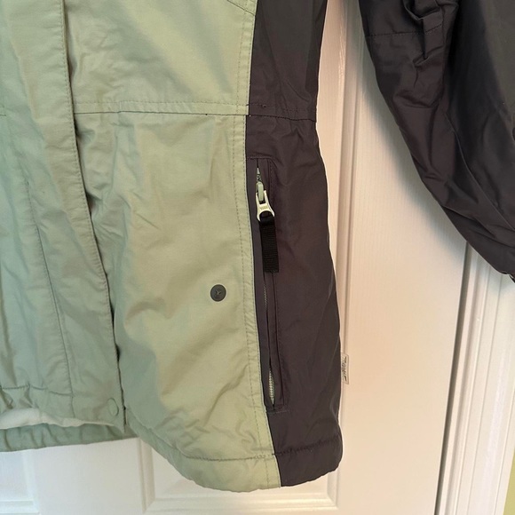 Vintage green & grey Columbia Vertex Waterproof Hooded Jacket. - Picture 4 of 5